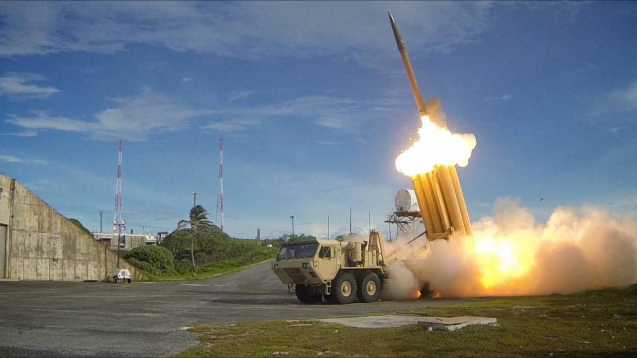 Terminal High Altitude Area Defense (THAAD) anti-ballistic missile system
