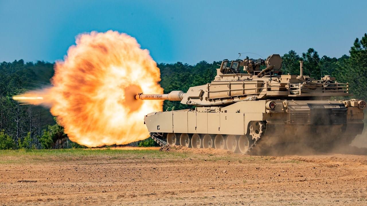 M1 Abrams main battle tank